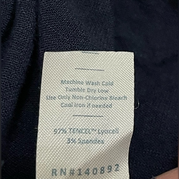 Marine Layer Allison Pant Navy Size Medium - Picture 7 of 7